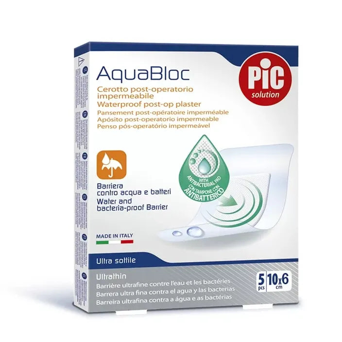 Pic | Aquabloc Plaster 10×6 | 50Pcs