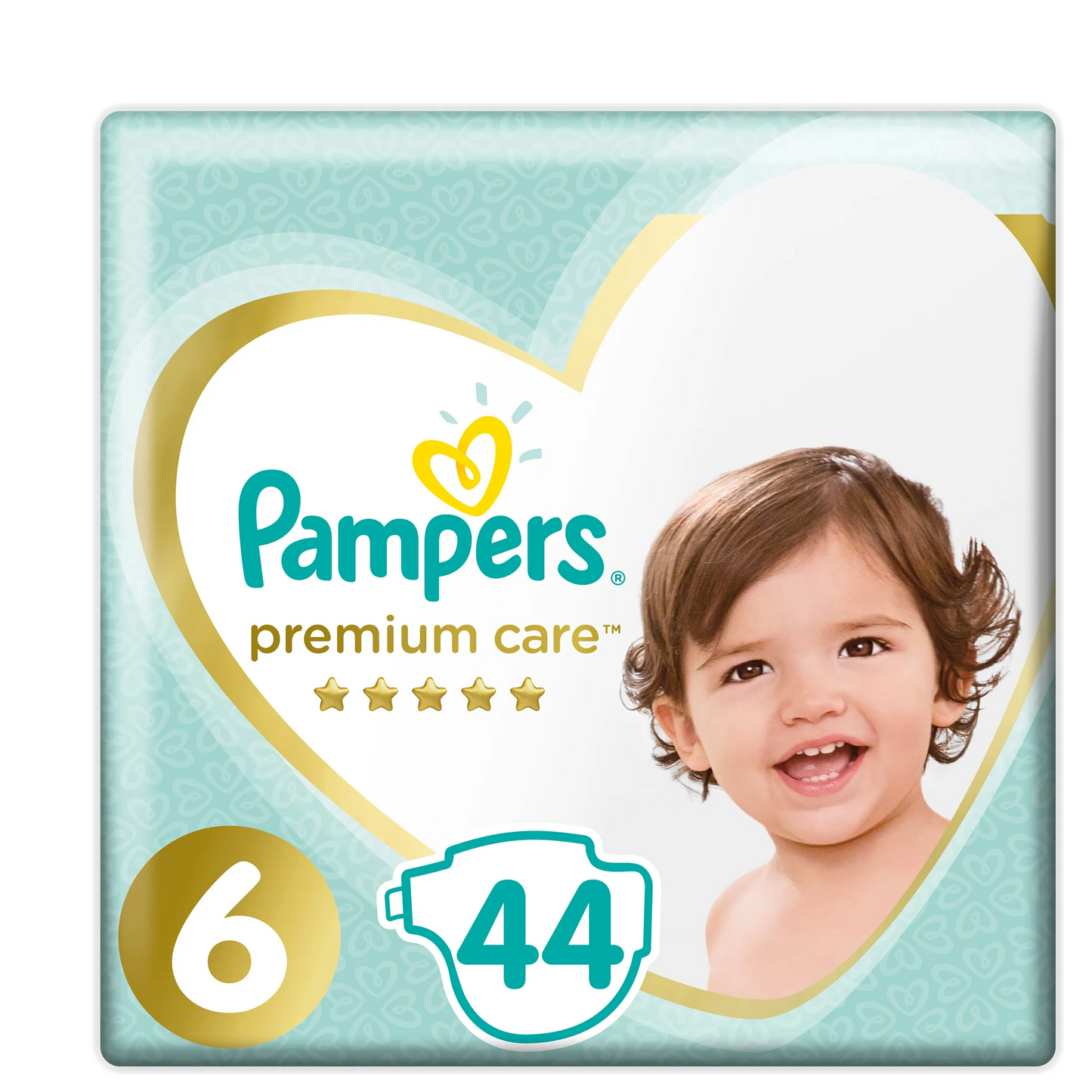 Pampers | Premium Care Diapers Size 6 Junior 13+ Kg | 44 Pcs