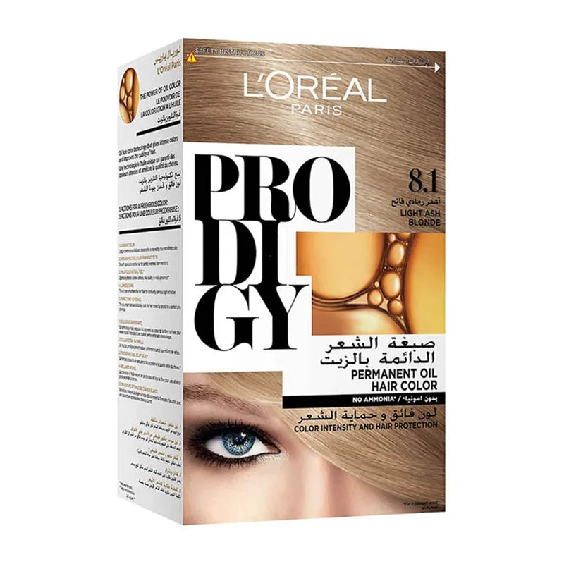 L’Oreal Paris | Prodigy Ammonia Free Hair Color | 8.10 Light Ash Blonde