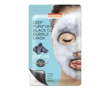 Purederm | Bubble Mask Facial Cleansing Mask With Charcoal