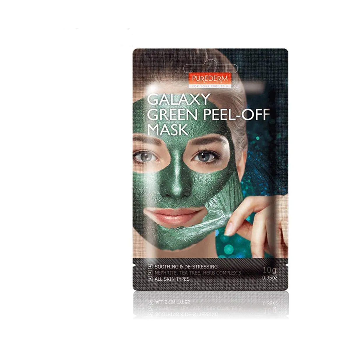 Purederm | Galaxy Green Peel-Off Mask | 10G