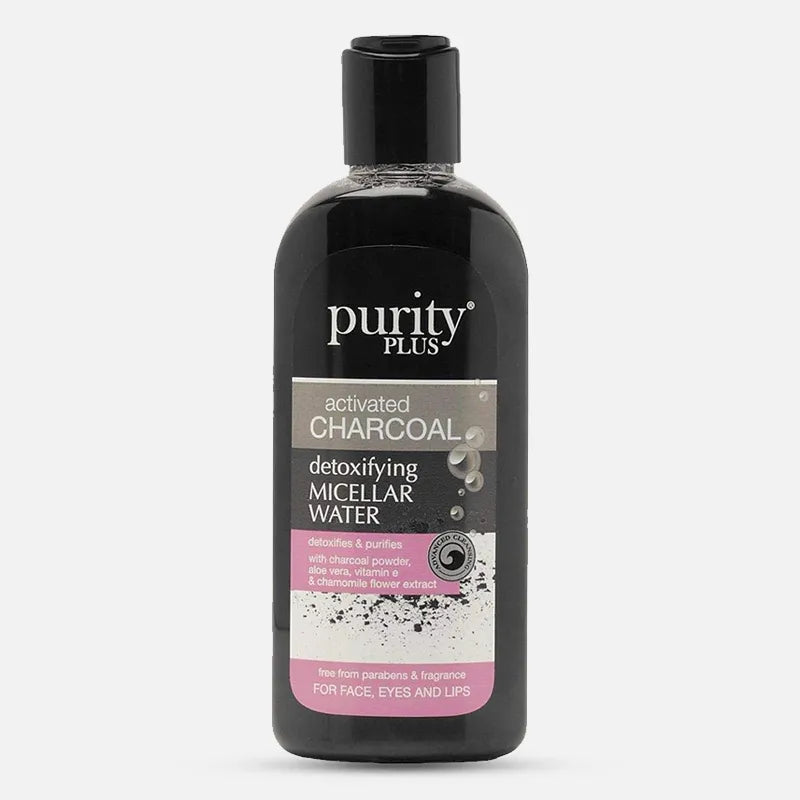 Purity Plus | Activated Charcoal Detoxifying Micellar Water | 200ml
