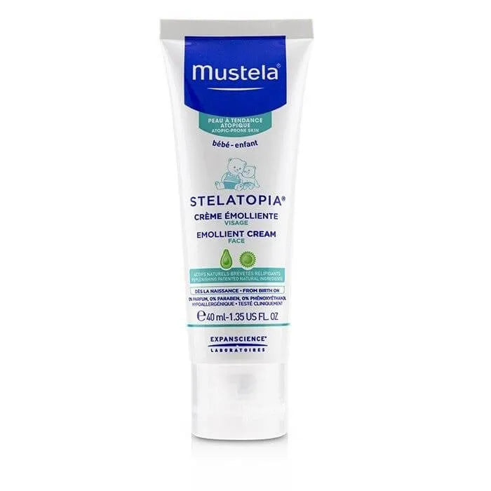 Mustela | Stelatopia Dry & Atopic Skin Emollient Face Cream | 40ml