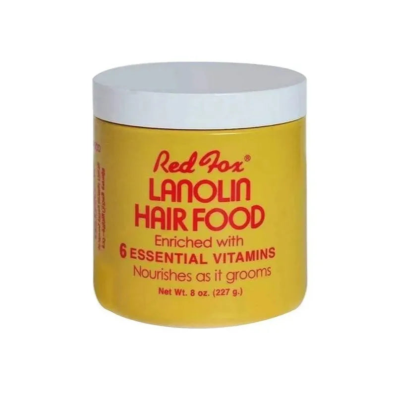 Red Fox | Nourishing Lanolin Hair Food With 6 Essential Vitamins | 227 Gr