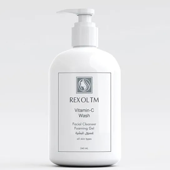 Rexol | TM Vitamin C Wash Cleanser Foaming Gel| 240 ML