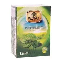 Royal | Herbs Natural Peppermint Tea Bags |12Pack