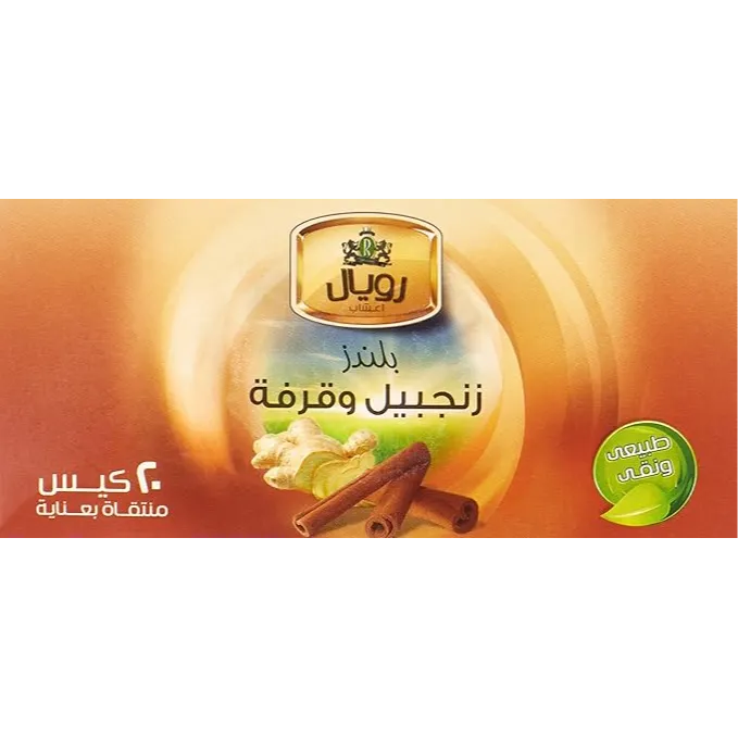 Royal | Herbs ginger and cinnamon | 20teabags