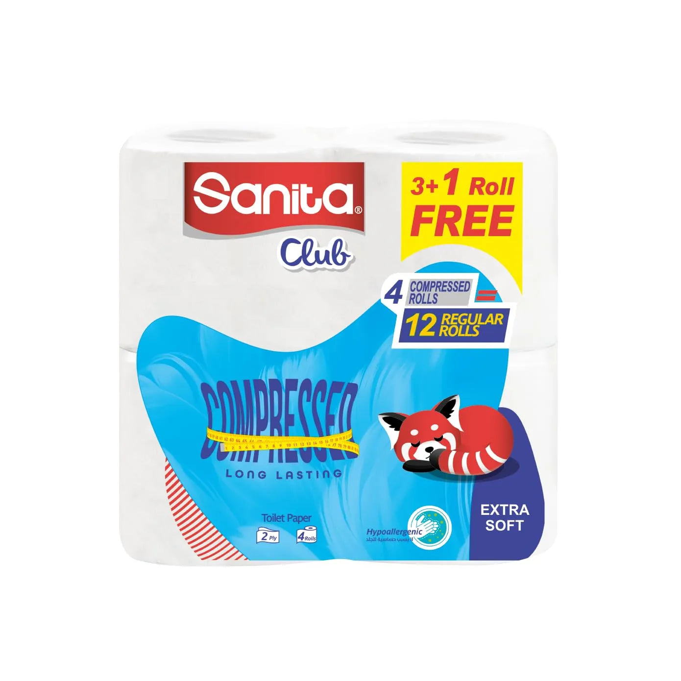 Sanita | Club extra soft | (3+1)roll