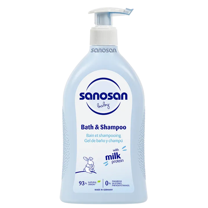 Sanosan | Bath & Shampoo for Baby | 500ml