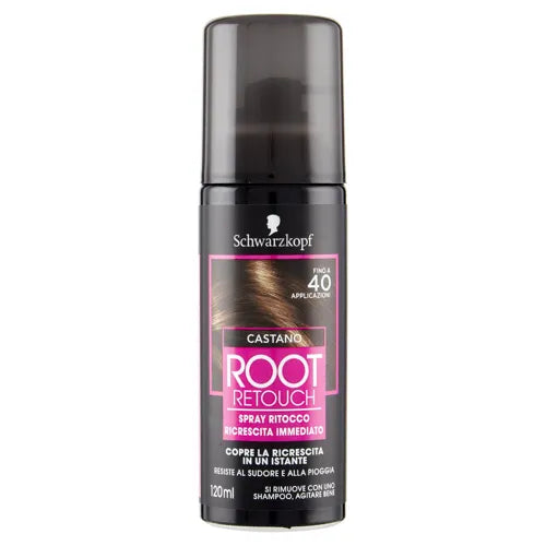 Schwarzkopf | Root Retouch Spray Ritocco Ricrescita Immediato Castano | 120ml