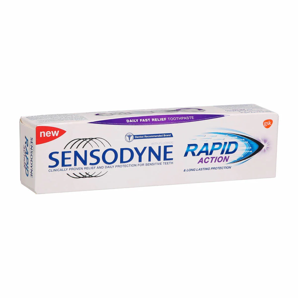 Sensodyne | Rapid Action Toothpaste For Sensitive Teeth | 75mL