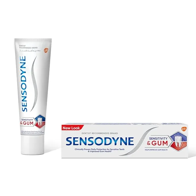 Sensodyne | Sensitivity & Gum Toothpaste for Sensitive Teeth | 75ml