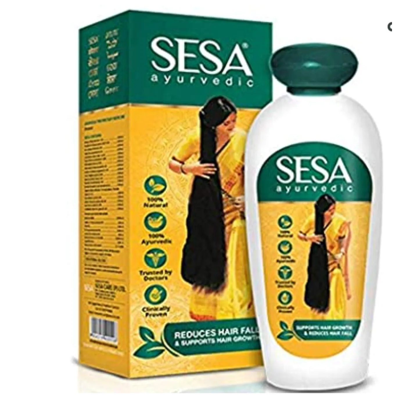Sesa | Ayurvedic Hair Oil Reduces Hair Fall | 100ml