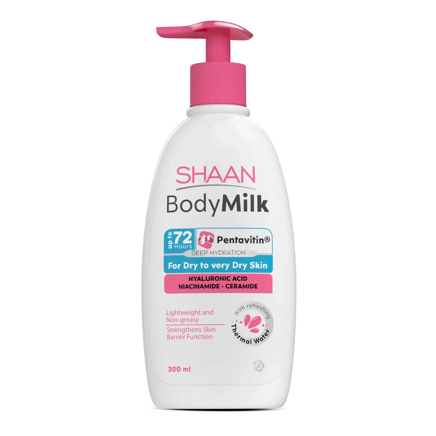 Shaan Moisturizing Body Milk for Dry and Very Dry Skin | 300 ml