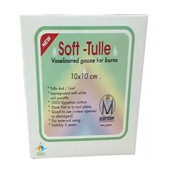 Soft-Tulle | Vaselinated Gauze For Burns | 10×10