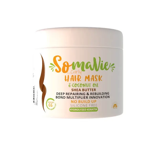 Somavie | coconut oil hair mask with Shea Butter | 450ml