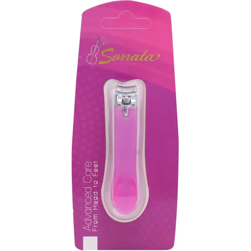 Sonata | Big Stainless Steel Nail Clipper Pink