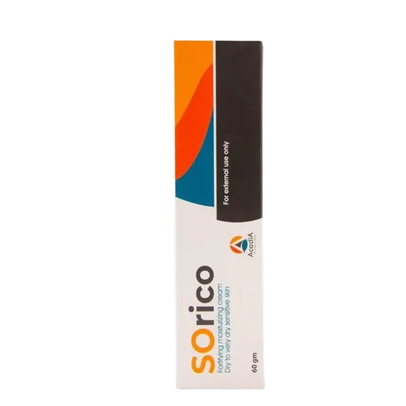Acadia | Sorico Moisturizing Cream For Dry And Sensitive Skin | 60gm