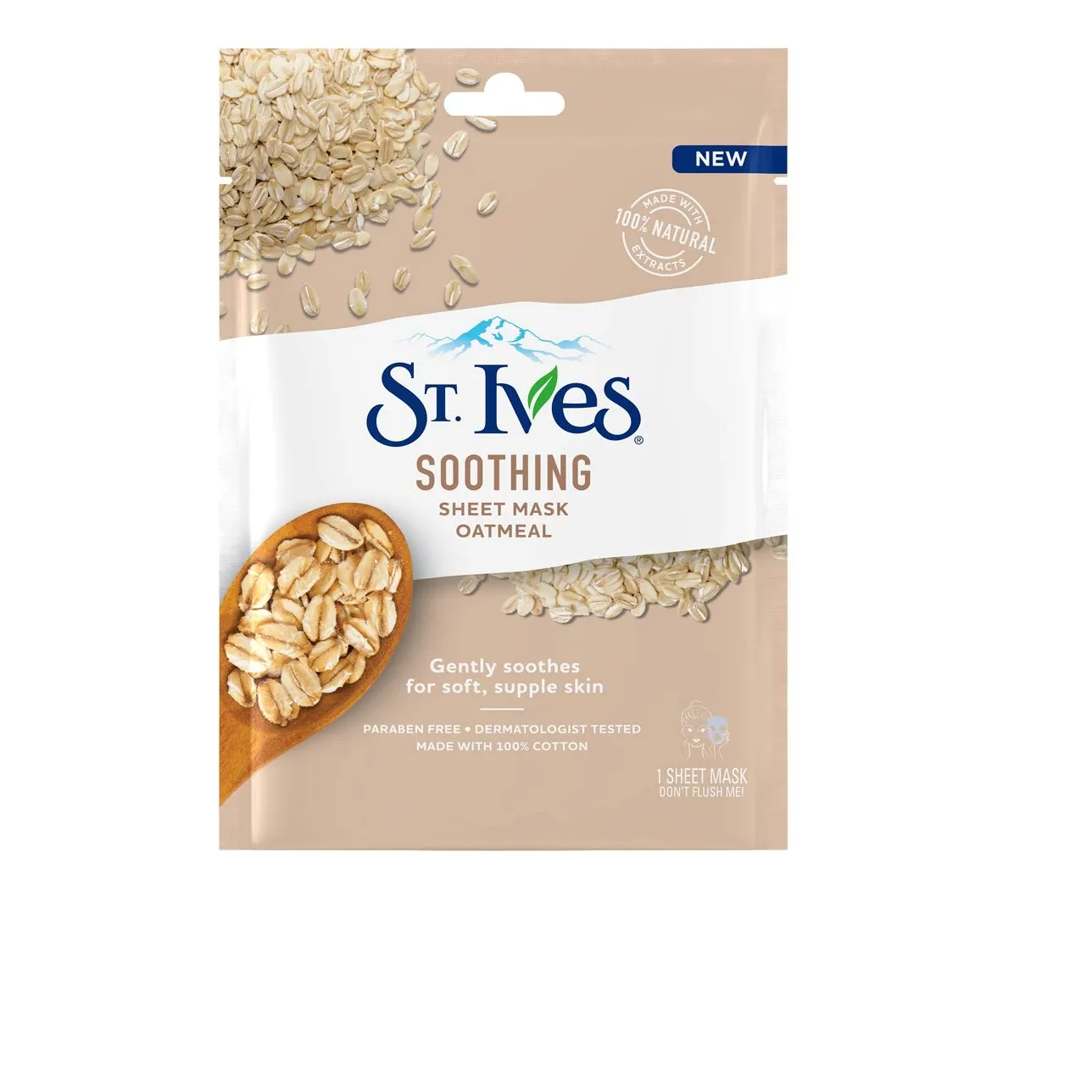 St. Ives | Skin Care Sheet Mask Sooth Oatmeal | 1 ct
