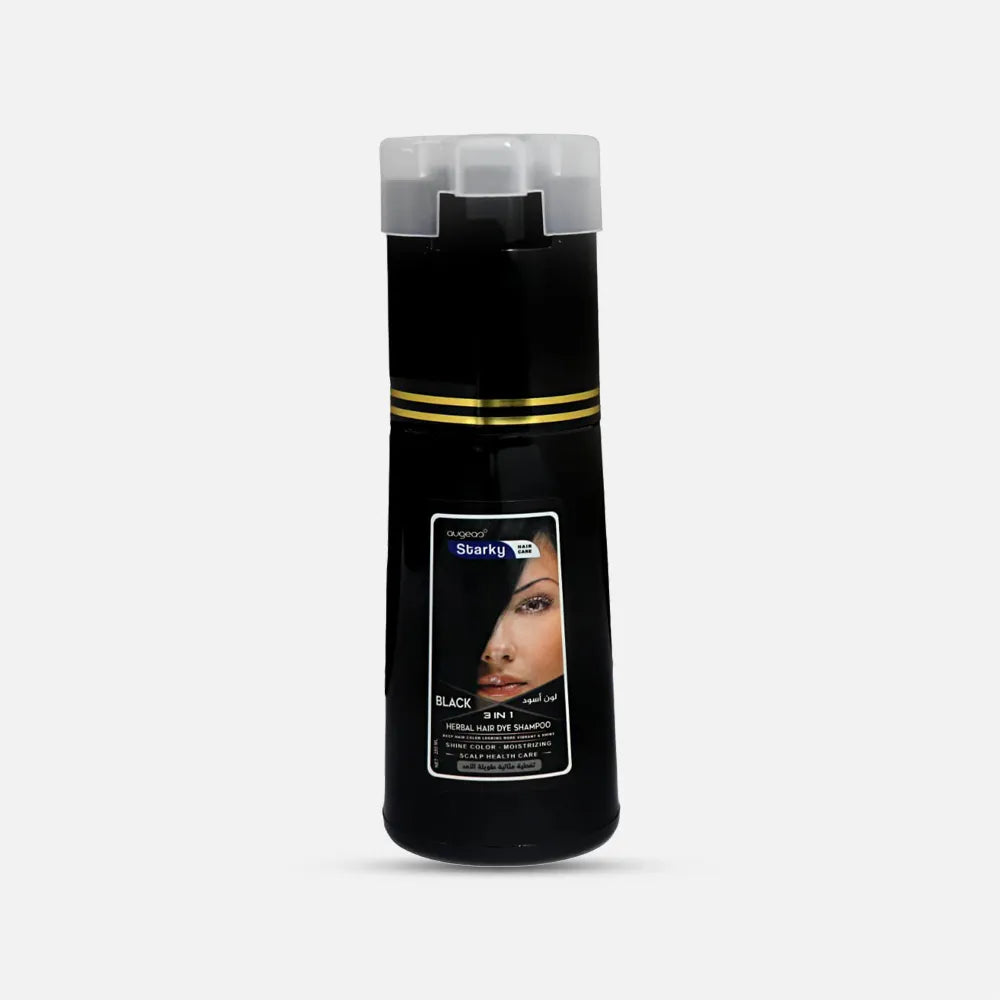 Starky | Herbal Hair Dye Shampoo 3 in1 Black | 250ml