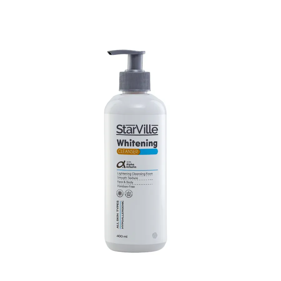 StarVille | Whitening Cleanser Foam for All Skin Types | 400ml