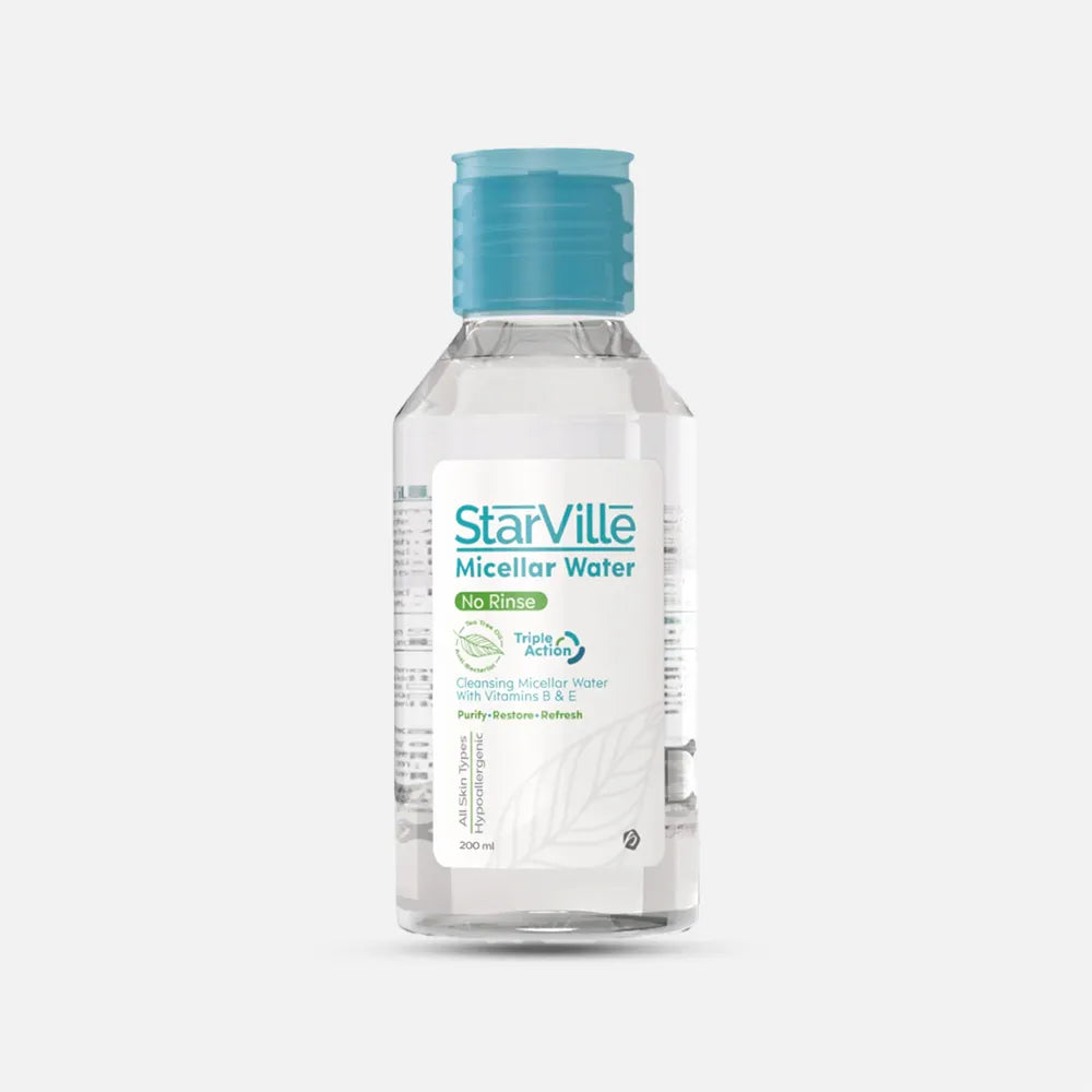 Starville | Micellar Water Triple Action for All Skin Types | 200ml