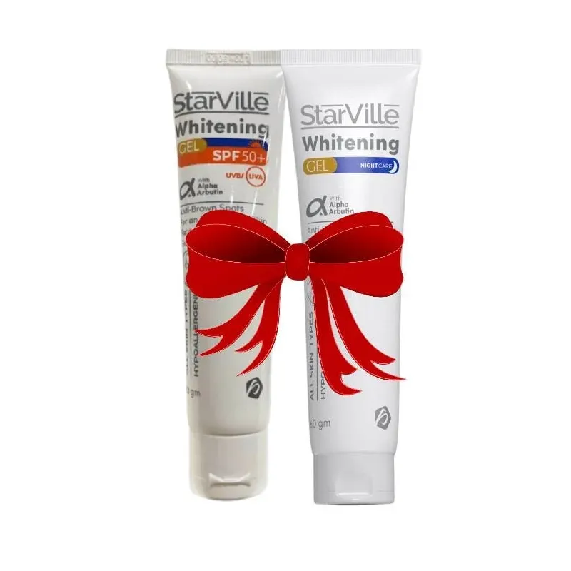 Starville | Whitening Gel Spf 50 + Night Care Gel Offer