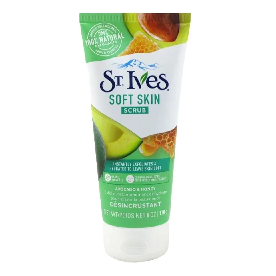 St. Ives | Avocado And Honey Scrub Facial Cleanser | 170gm