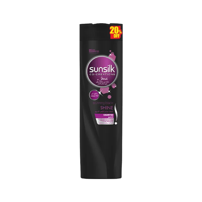 Sunsilk | Stunning Black Shine Shampoo | 350ml | 20% Off