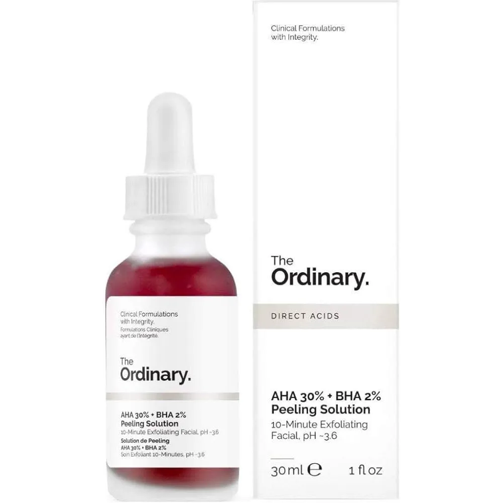 The Ordinary | Direct Acid AHA 30% + BHA 2% Peeling Solution | 30ml