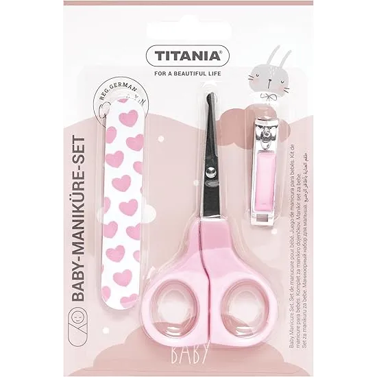 Titania | Manicure Set Baby 1296 | 3 Pcs