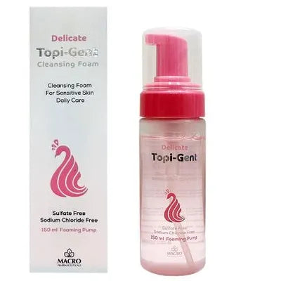 Topi-Gent | Delicate Cleansing Foam for Sensitive Skin | 150ml