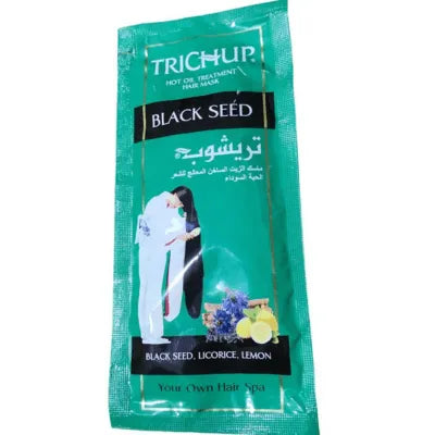 Trichup | Black Seed Hot Oil Treatment Hair Mask | Sachets