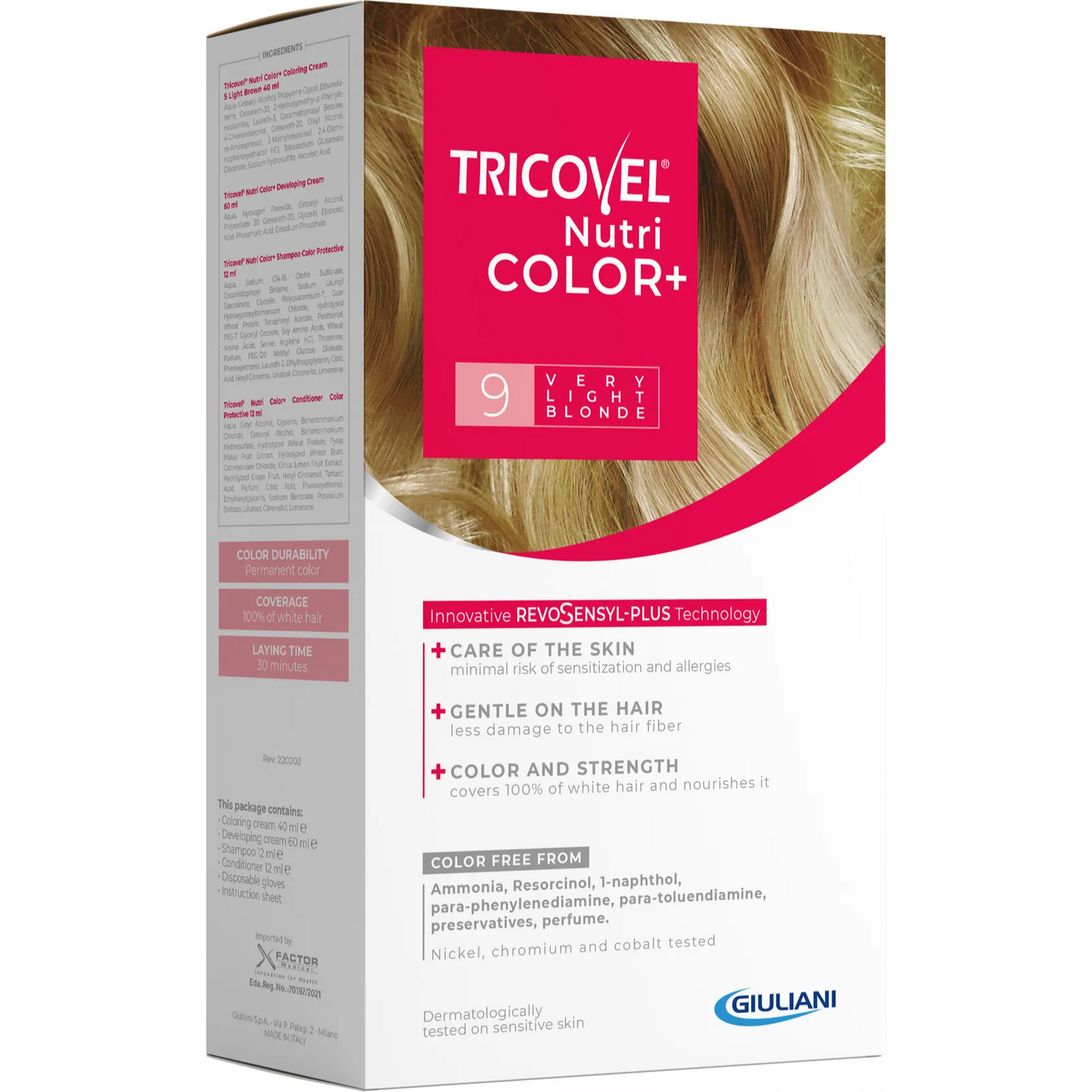 Tricovel Nutri Color (9) Very Light Blonde