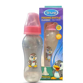 True | Classic Plastic Bottle from +6M Pink | 240ml