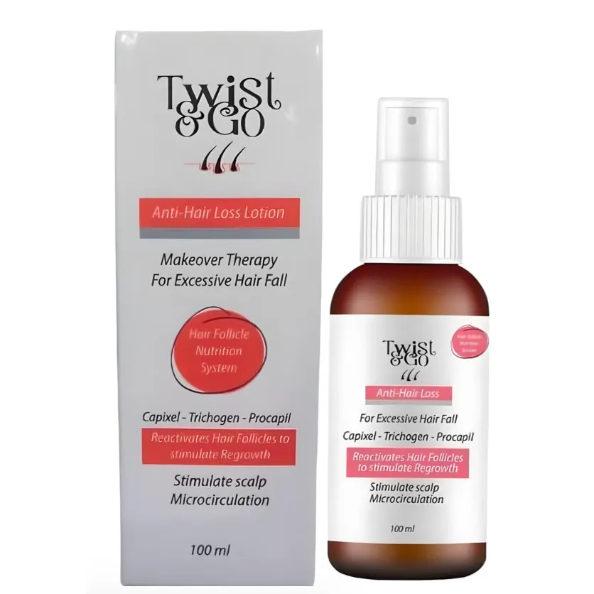 Twist & Go | Anti-Hair Loss Lotion Makeover Therapy For Excessive Hair Fall | 100ml