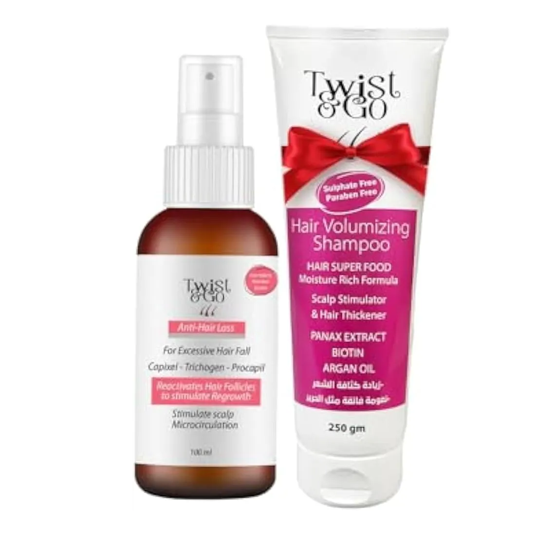 Twist & Go | Lotion + Shampoo Offer