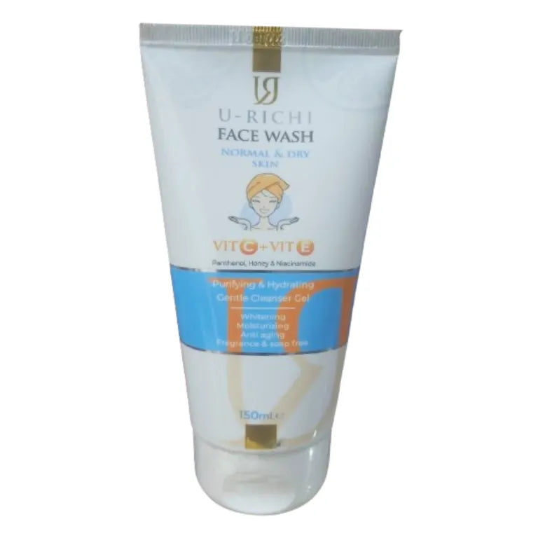 U-Richi | Wash Normal & Dry Skin | 150ml