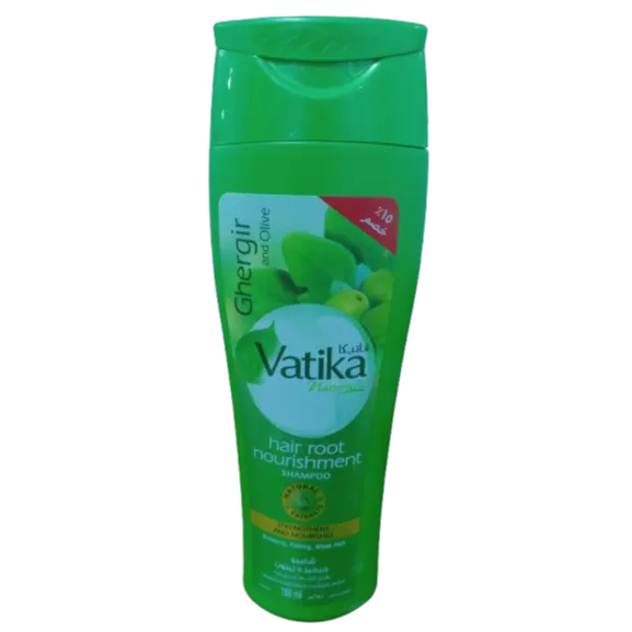 Vatika | Ghergir and Olive Hair Shampoo | 180Ml 15%