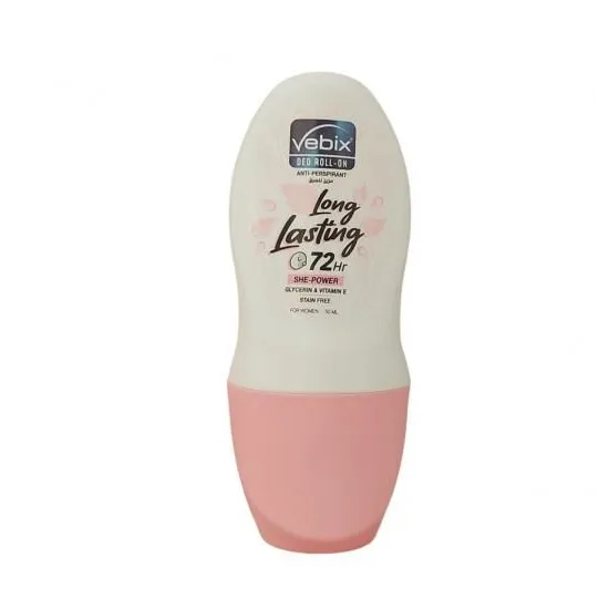 Vebix | Deo Roll On Long Lasting She Power for Woman | 50ml
