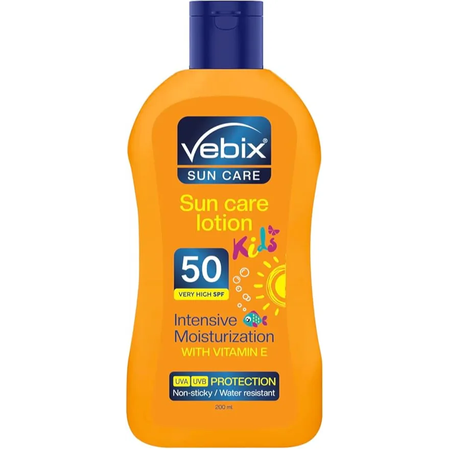 Vebix | Sun Care Lotion 50 SPF Very High Protection | 200Ml