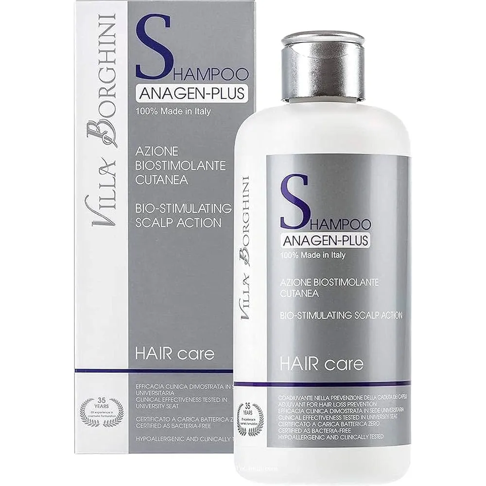 Villa Borghini | Anagen Plus Bio Stimulating Scalp Action Shampoo | 250ml