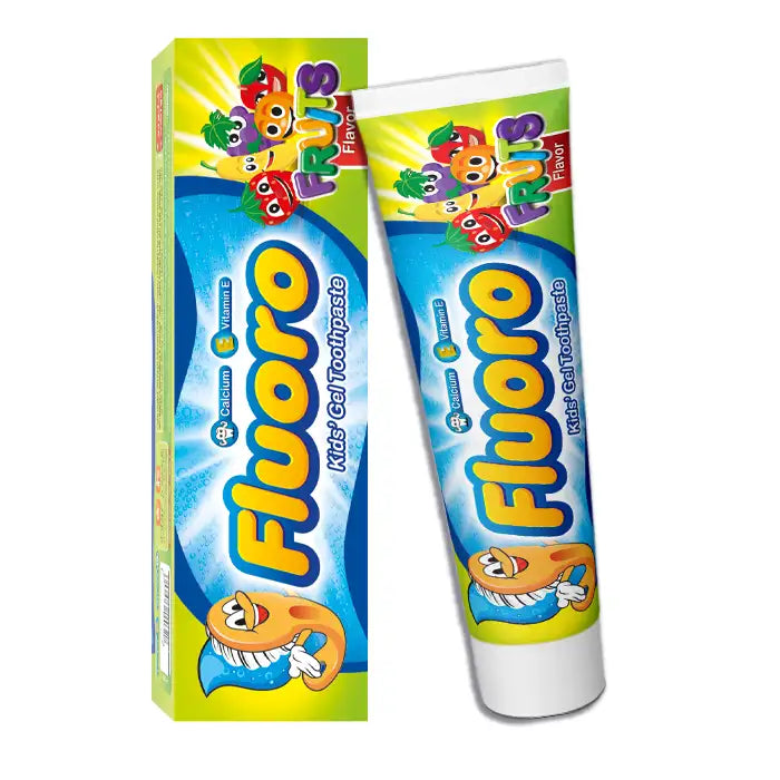 Fluoro Kids Toothpaste With Fruit Flavour 50 Gm