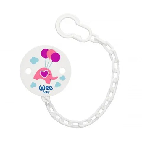 wee Baby | Patterned Pacifier Clip | 1 Pc