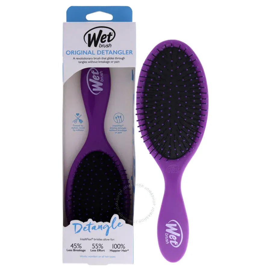 Wet Brush | Custom Care Detangler Brush for Thick Hair Purple