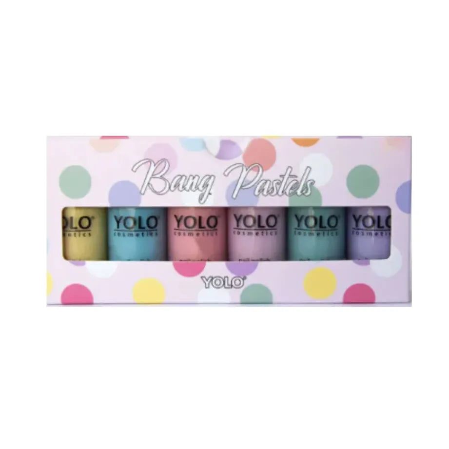 YOLO Set Bang Pastels Nail Polish | 6 Pcs