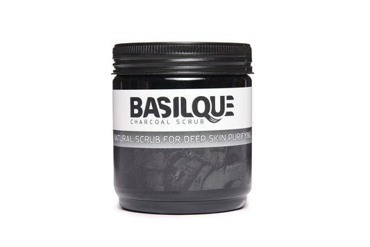 Basilque charcoal face scrub, 300 gm