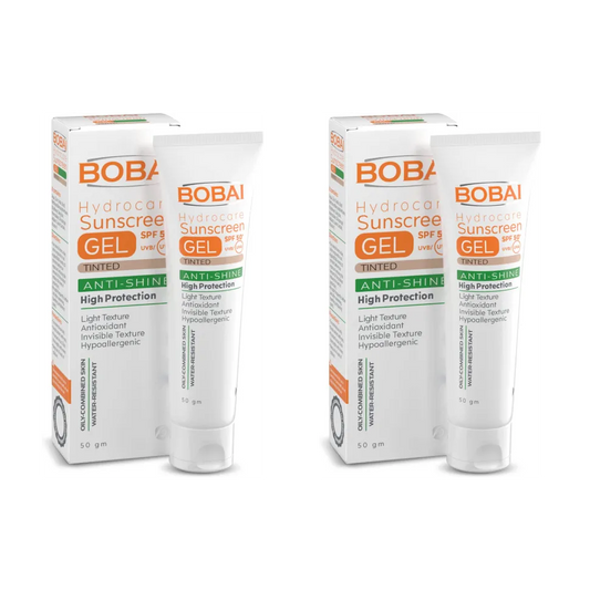 1+1 Bobai | Hydrocare Tinted Sunscreen Gel SPF50 | 50gm