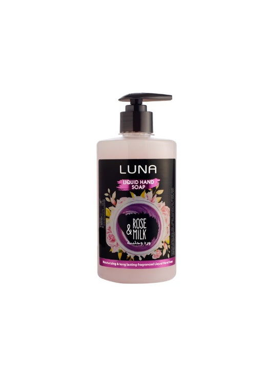 Luna Liquid Soap Rose & Milk 500 ML