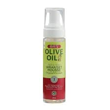 ORS Olive Oil Hold & Shine Hair Mousse, 207ml